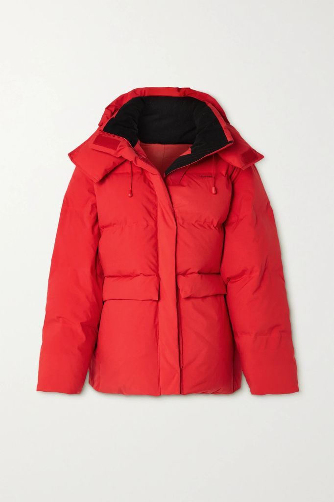 + Net Sustain Besseggen Hooded Quilted Shell Down Jacket - Red