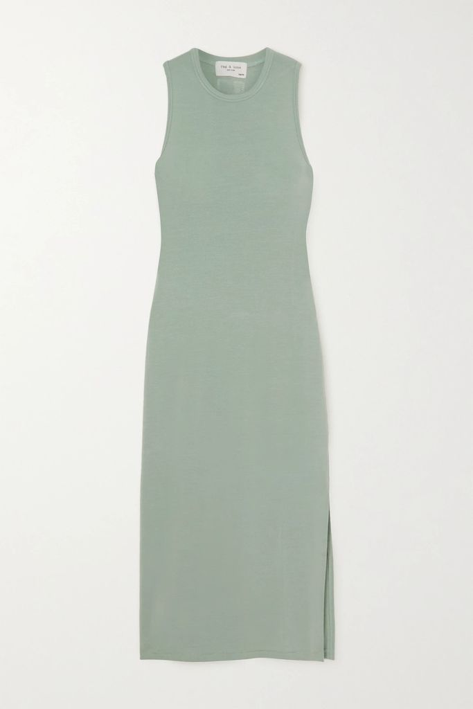Sydney Stretch-modal Jersey Dress - Green
