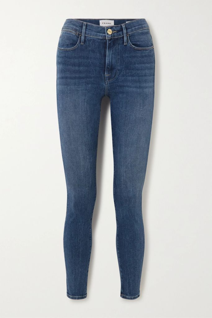 Le High Skinny Jeans - Mid denim