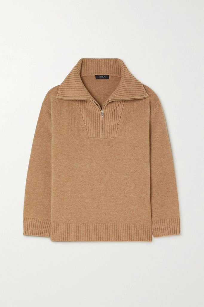 Bethany Cashmere Sweater - Brown