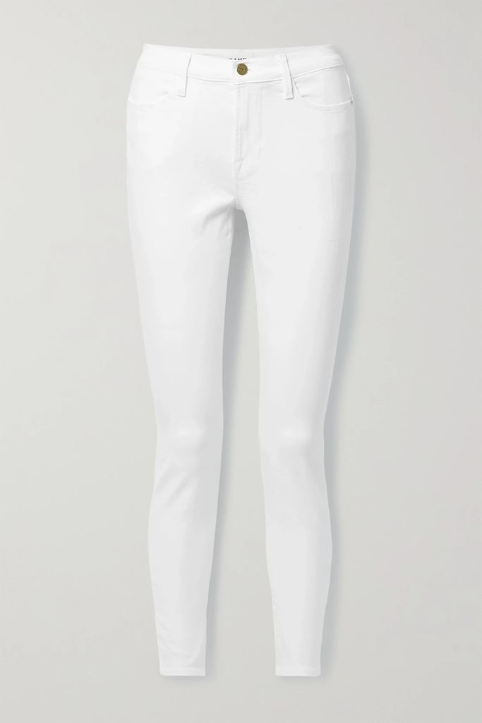 Le High Skinny Jeans - White