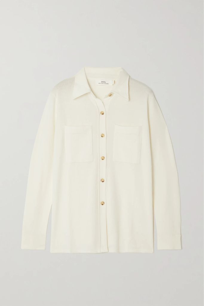 Geneva Cashmere Shirt - Cream