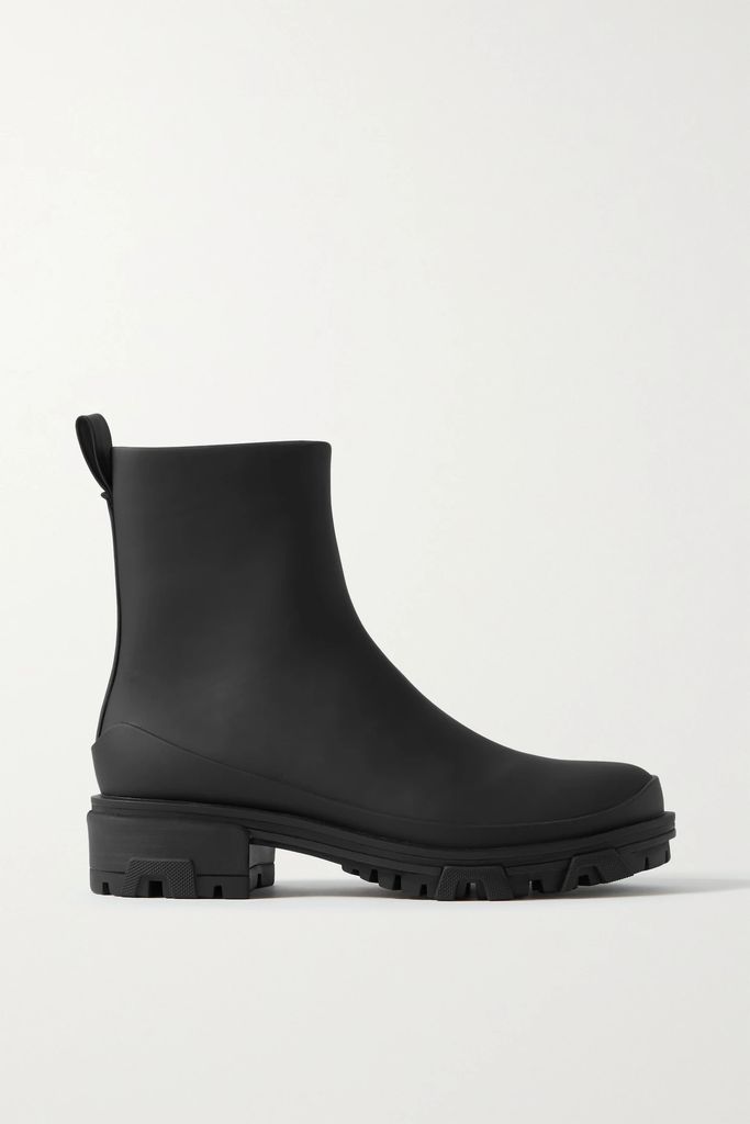 Shiloh Sport Rubber Rain Boots - Black
