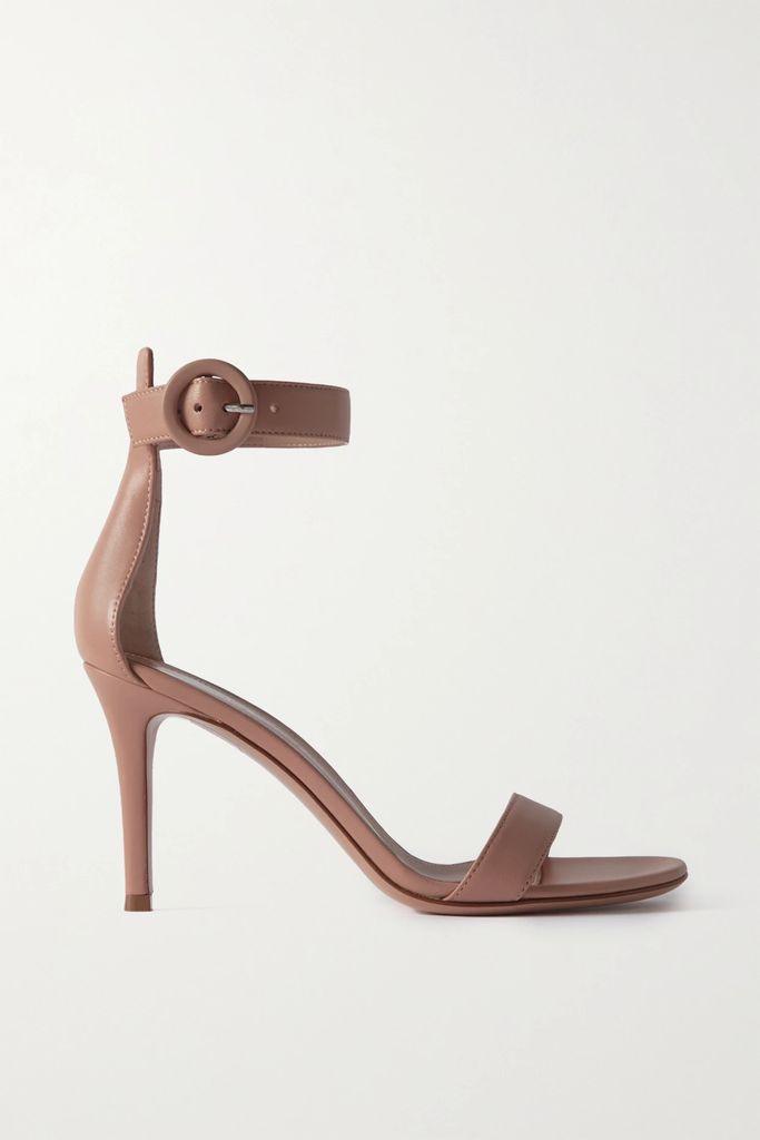 Portofino 85 Leather Sandals - Pink
