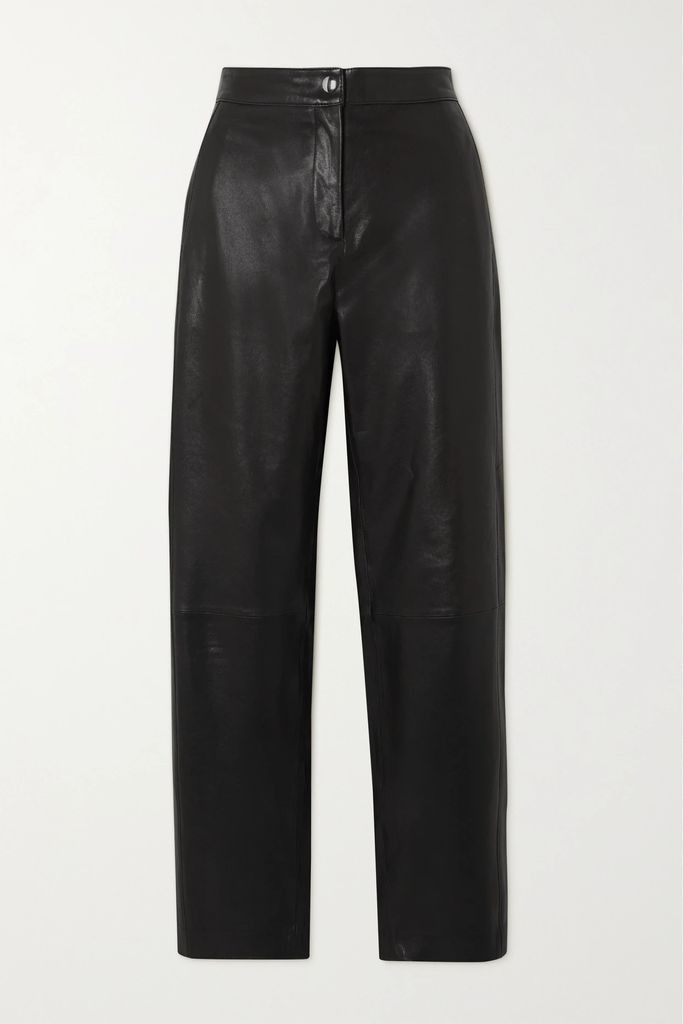 Envelope1976 - Andorra Paneled Leather Pants - Black