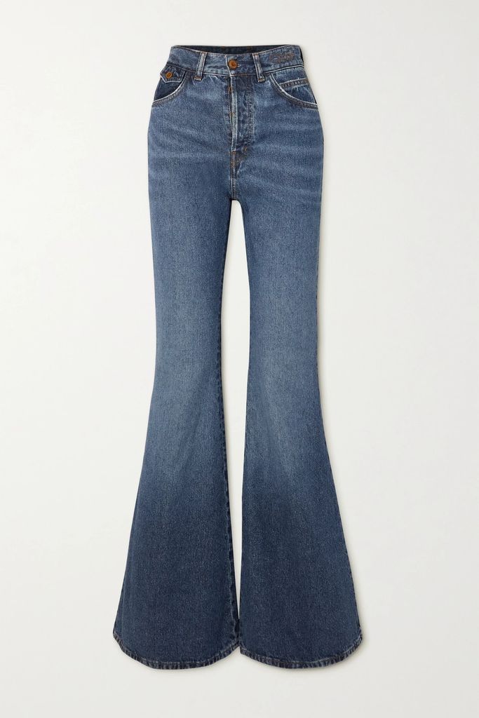 Merapi High-rise Flared Jeans - Mid denim