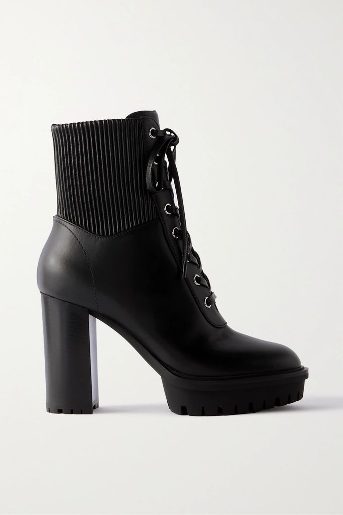 Martis 70 Leather Ankle Boots - Black