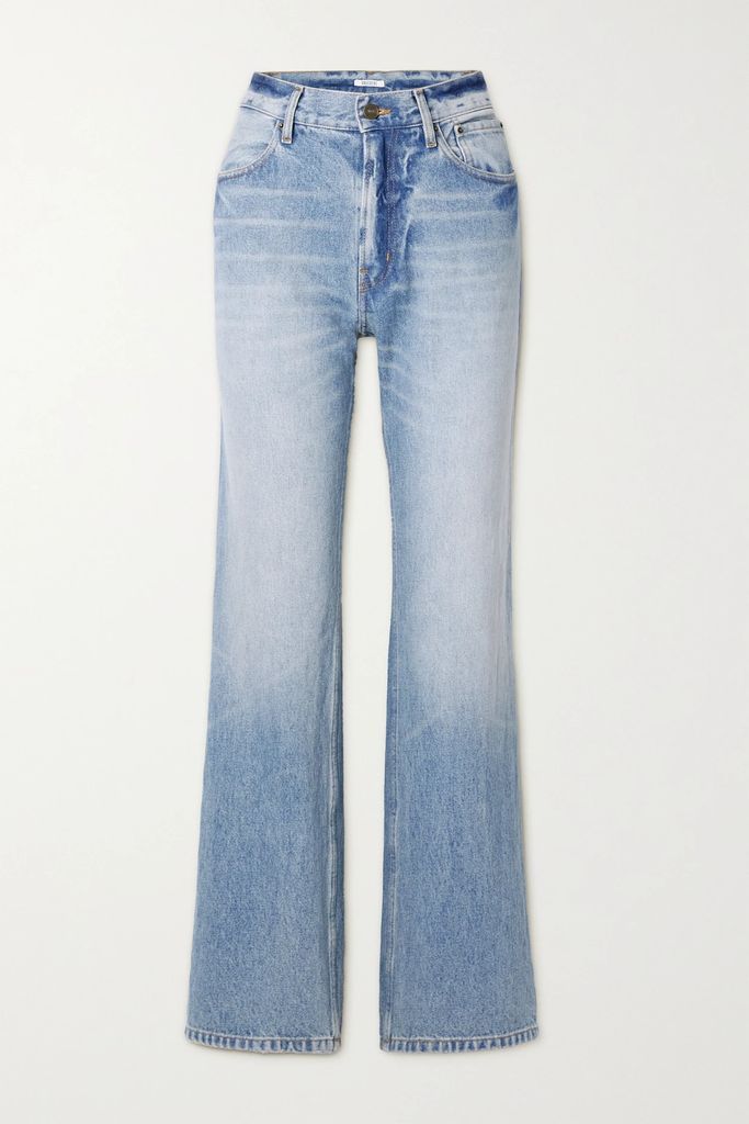 Mid-rise Straight-leg Jeans - Blue