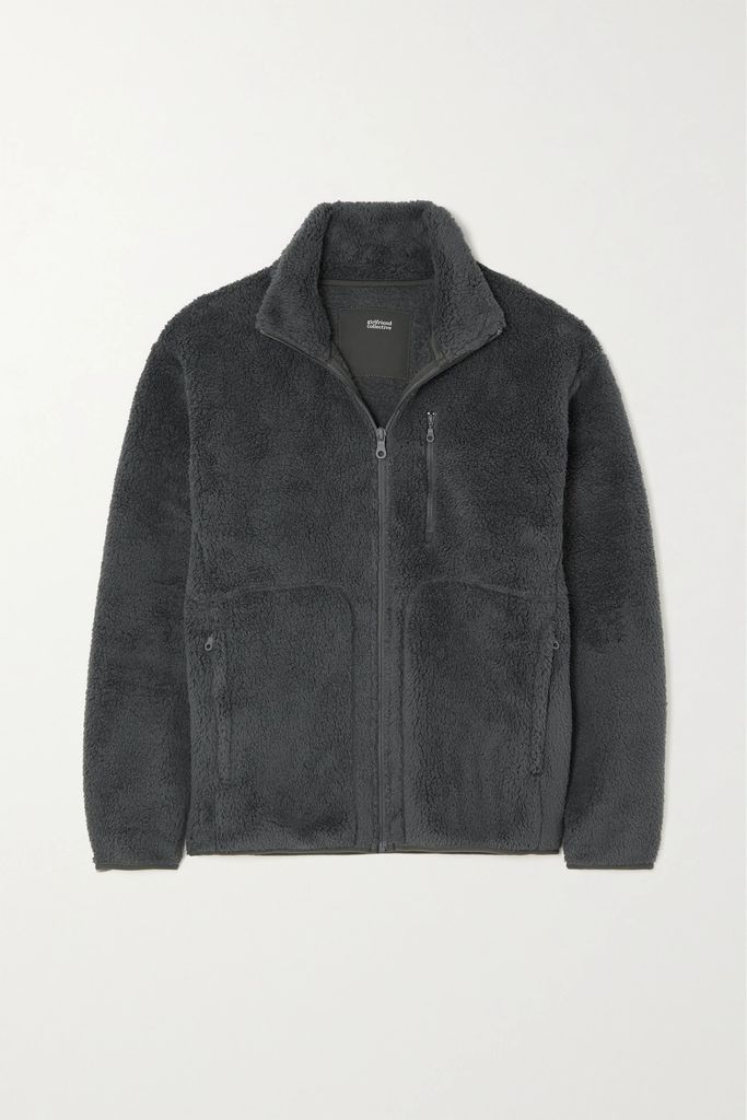 Recycled Fleece Jacket - Gray