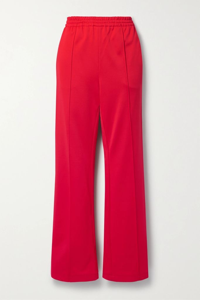 Active Knit Scottie Track Pants - Red
