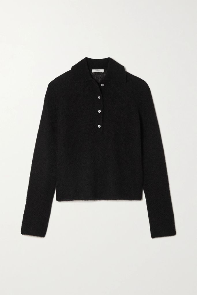 Mohair-blend Sweater - Black