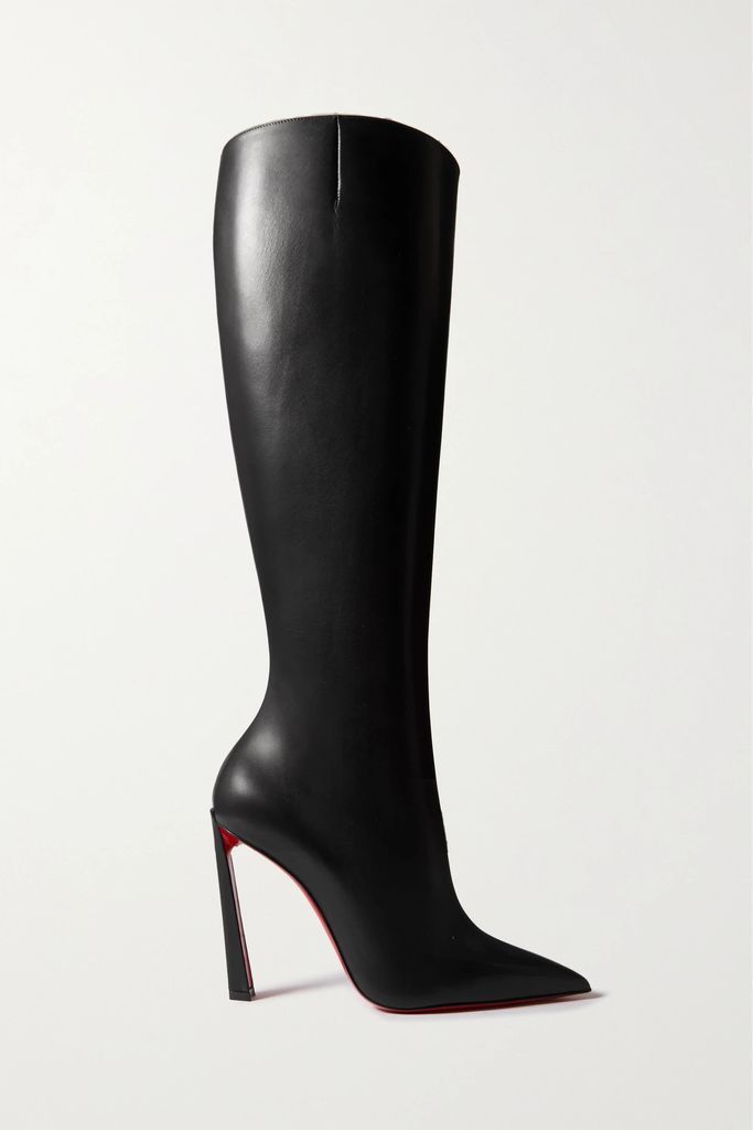 Condora Botta 100 Leather Knee Boots - Black