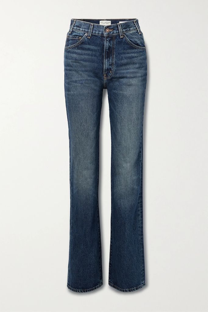 Joan High-rise Straight-leg Jeans - Blue