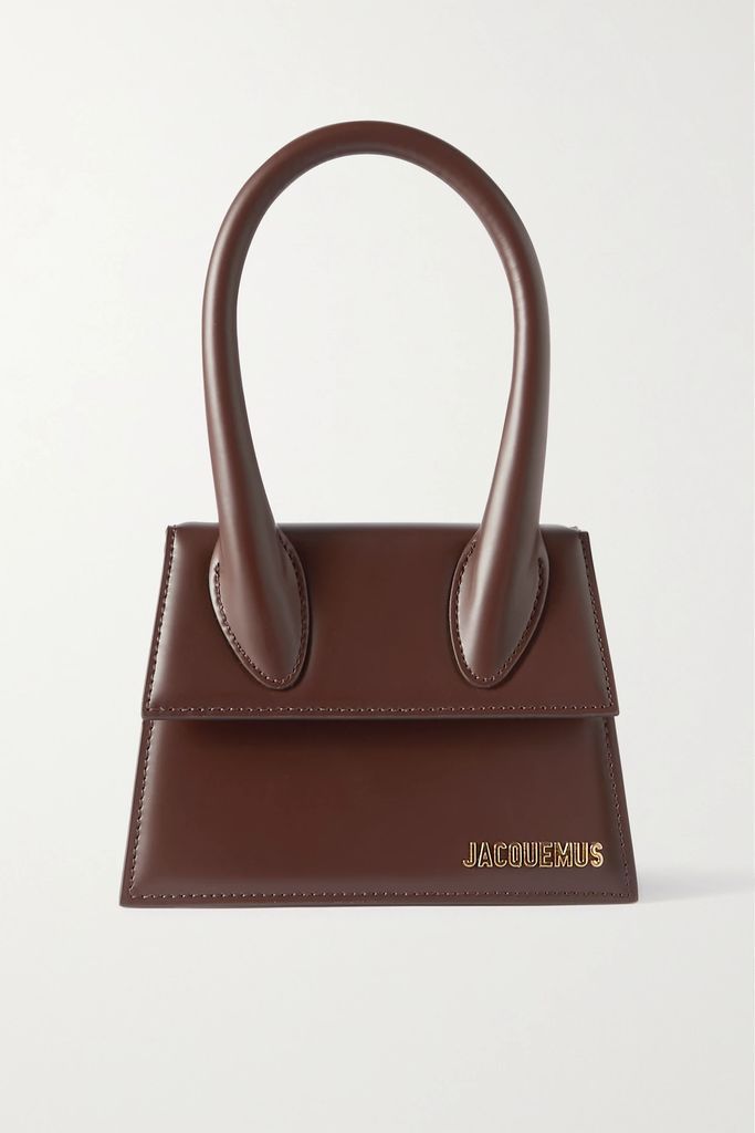 Le Chiquito Moyen Leather Tote - Brown