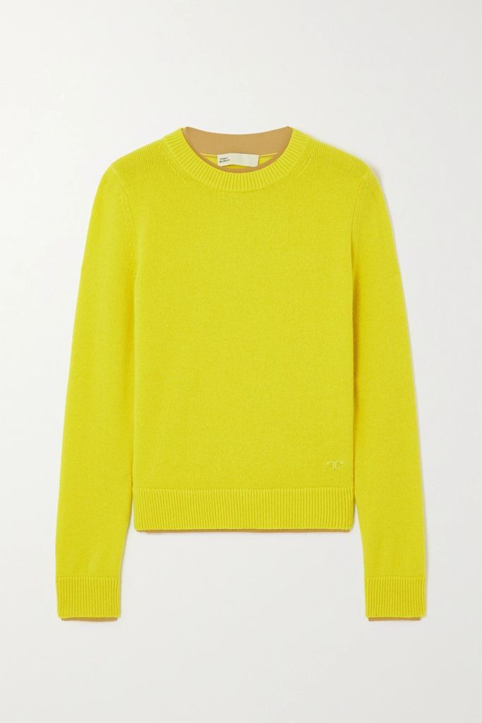 Cashmere Sweater - Chartreuse