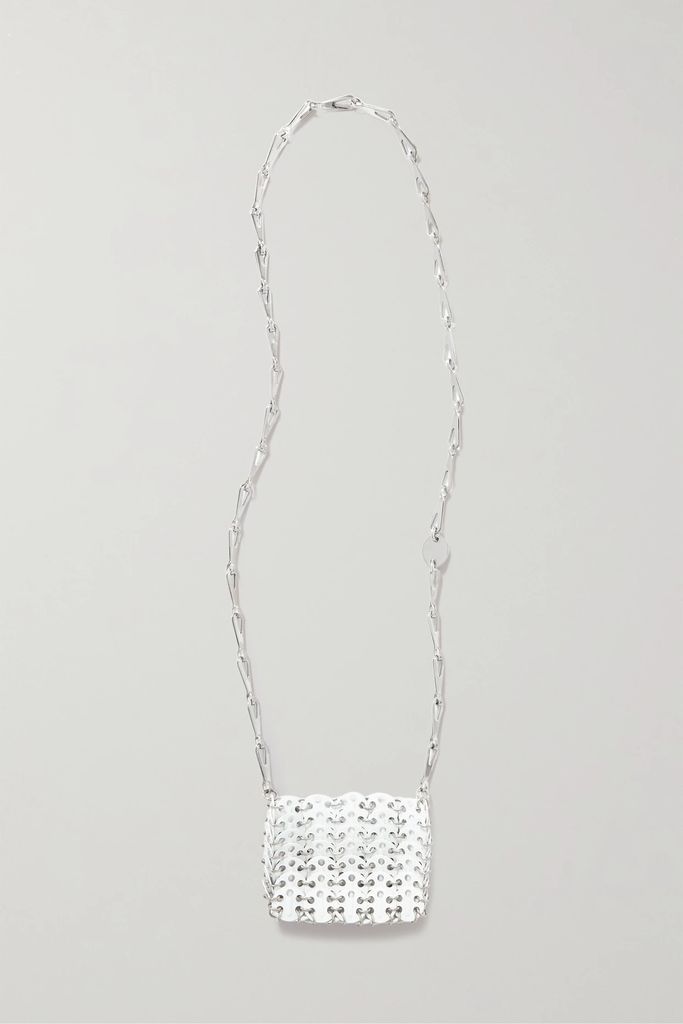 1969 Micro Chainmail Shoulder Bag - White