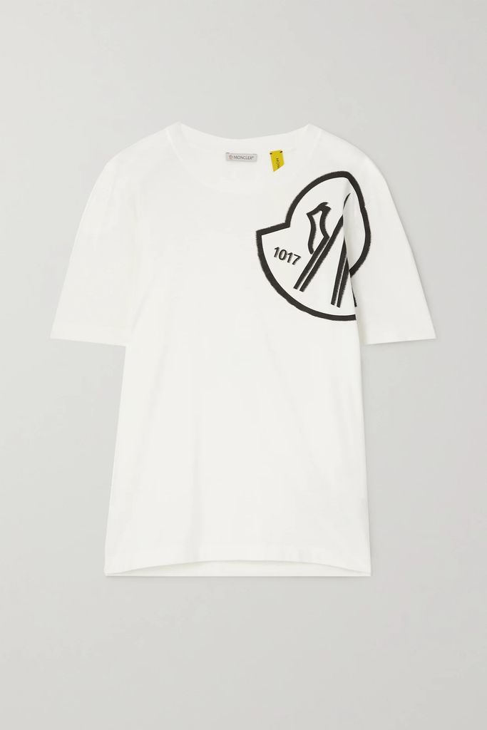 + 1017 Alyx 9sm Printed Cotton-jersey T-shirt - White