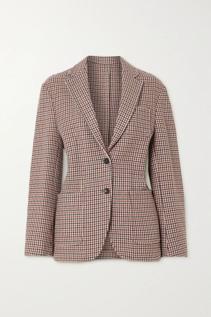 Bruno Wool-blend Tweed Jacket - Camel
