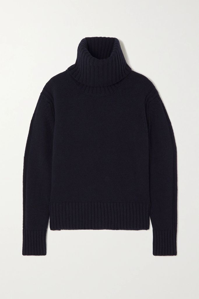 &Daughter - Roshin Wool Turtleneck Sweater - Navy