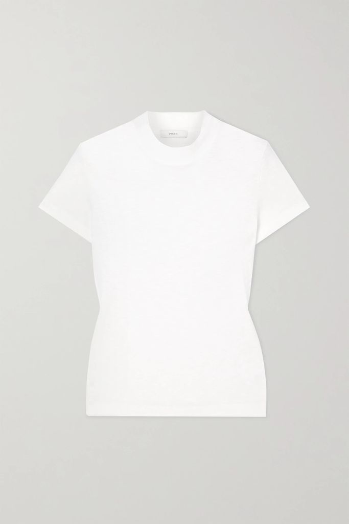 Cotton And Modal-blend Jersey T-shirt - Off-white