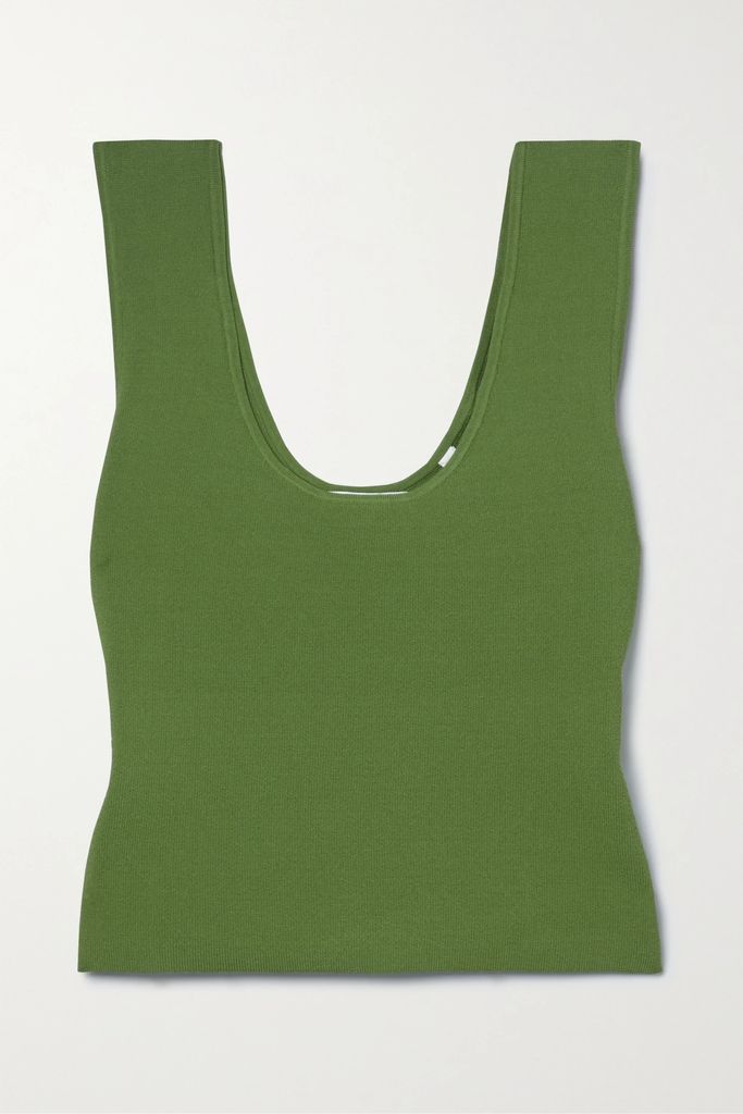 Knitted Tank - Green