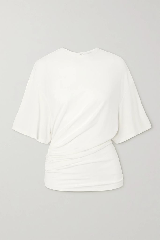 Crepe T-shirt - White