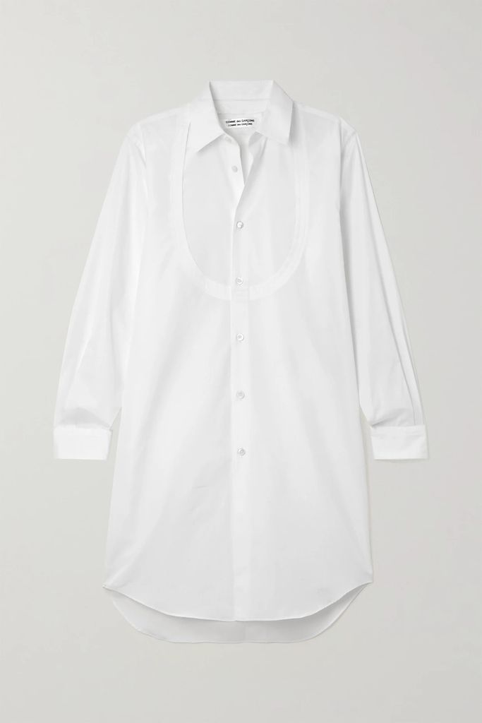 Cotton-poplin Shirt - White