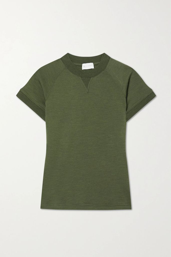 Tind Merino Wool T-shirt - Army green