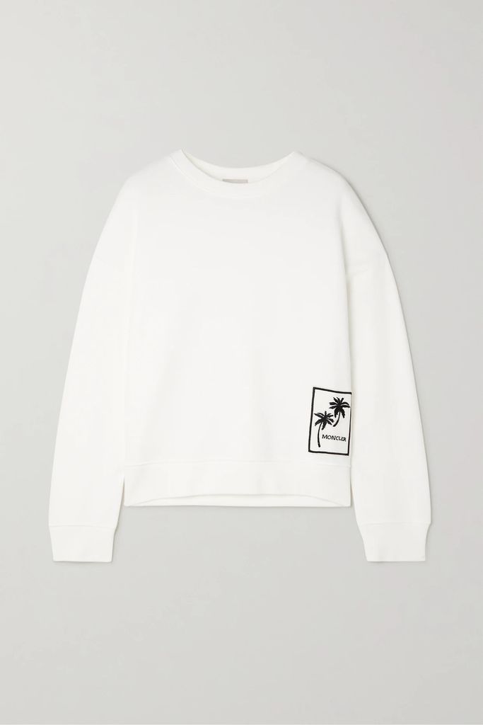Cotton-jersey Sweatshirt - White