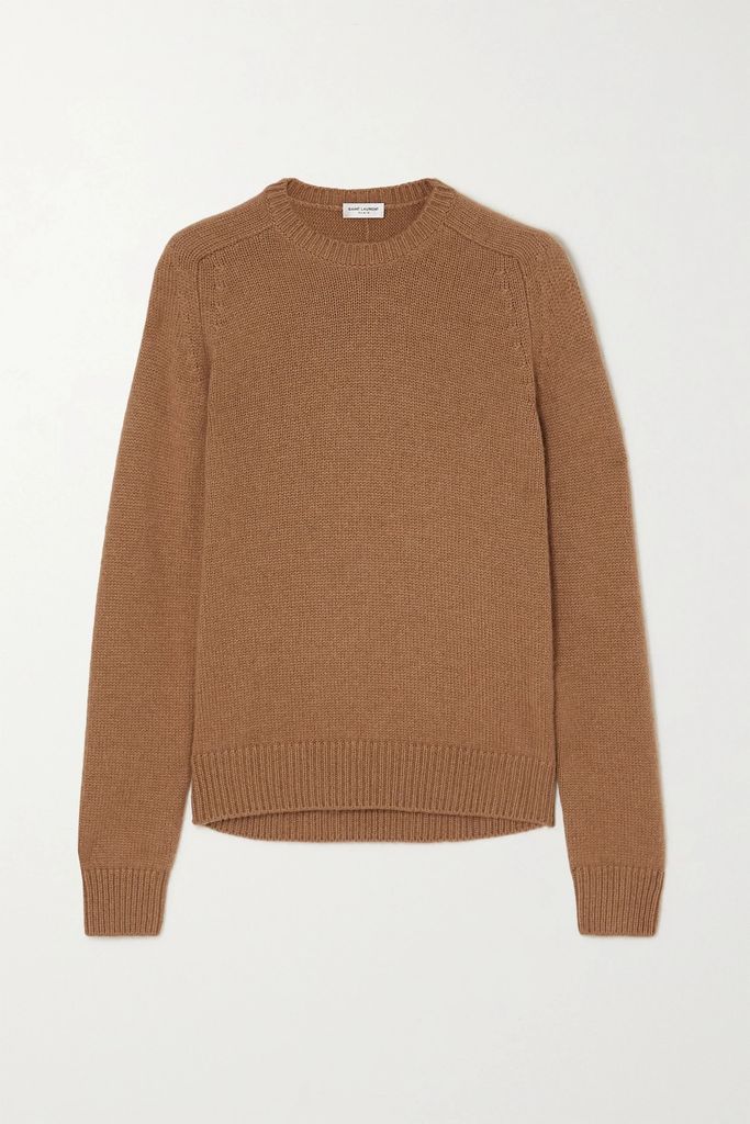 Camel Wool Sweater - Brown