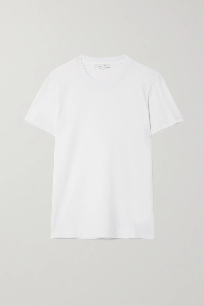 + Net Sustain Drew Organic Cotton-jersey T-shirt - White