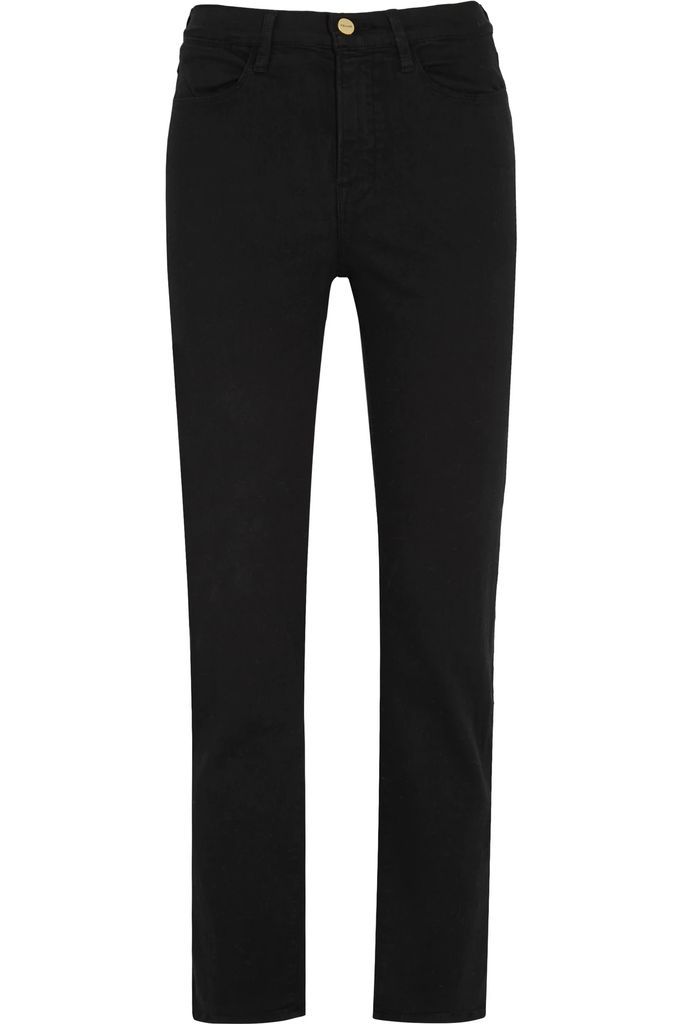 Le High Straight-leg Jeans - Black