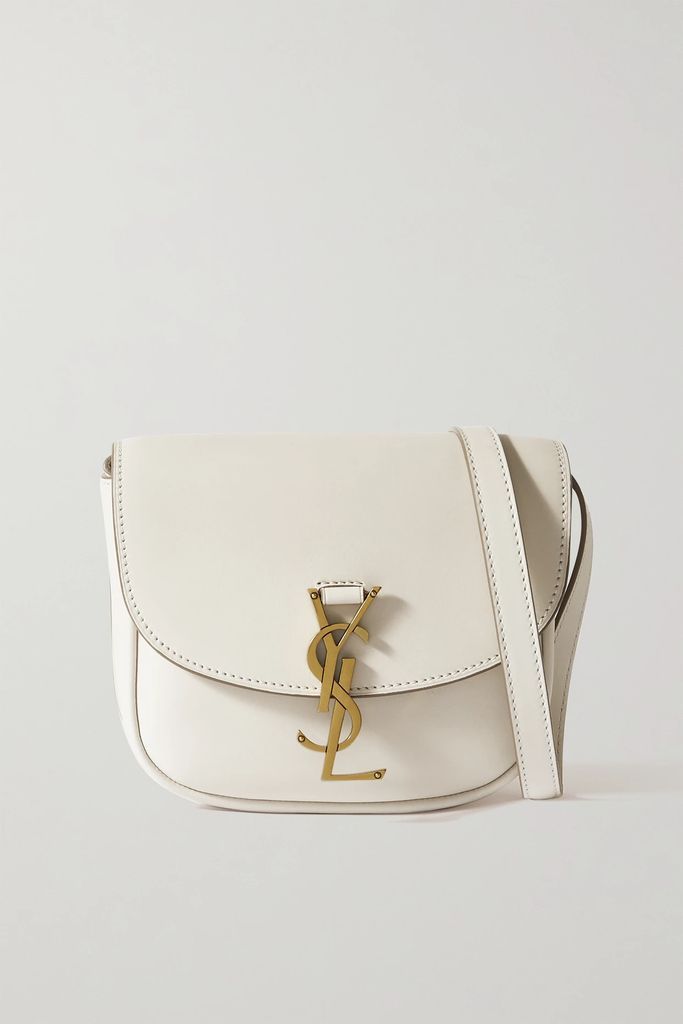 Kaia Small Leather Shoulder Bag - Off-white