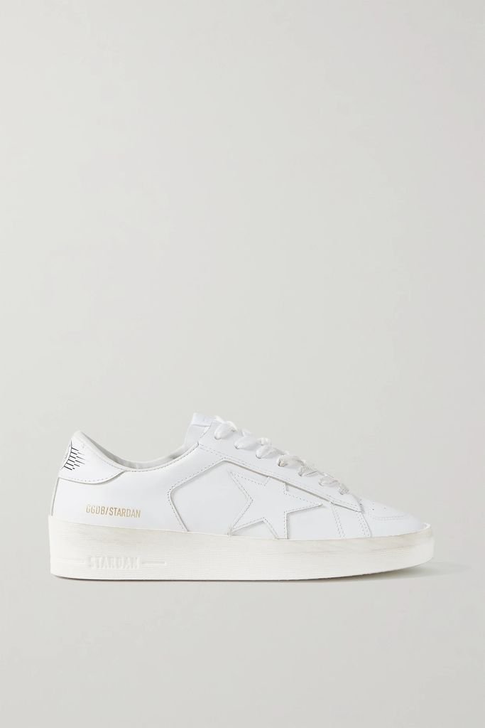 Stardan Leather Sneakers - White