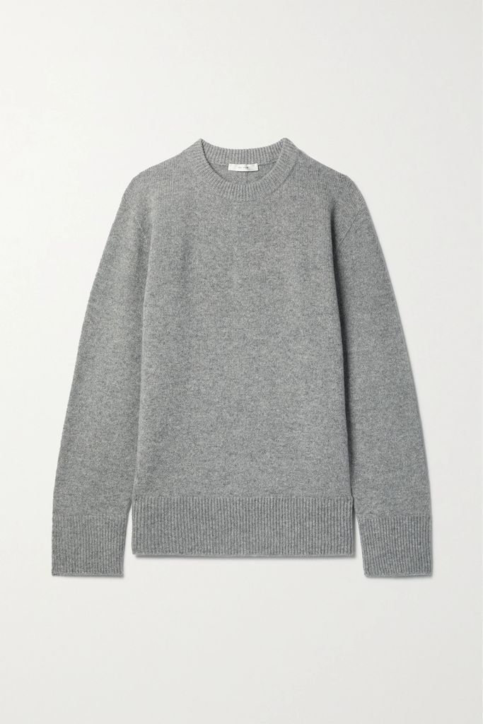 Sibem Wool And Cashmere-blend Sweater - Gray