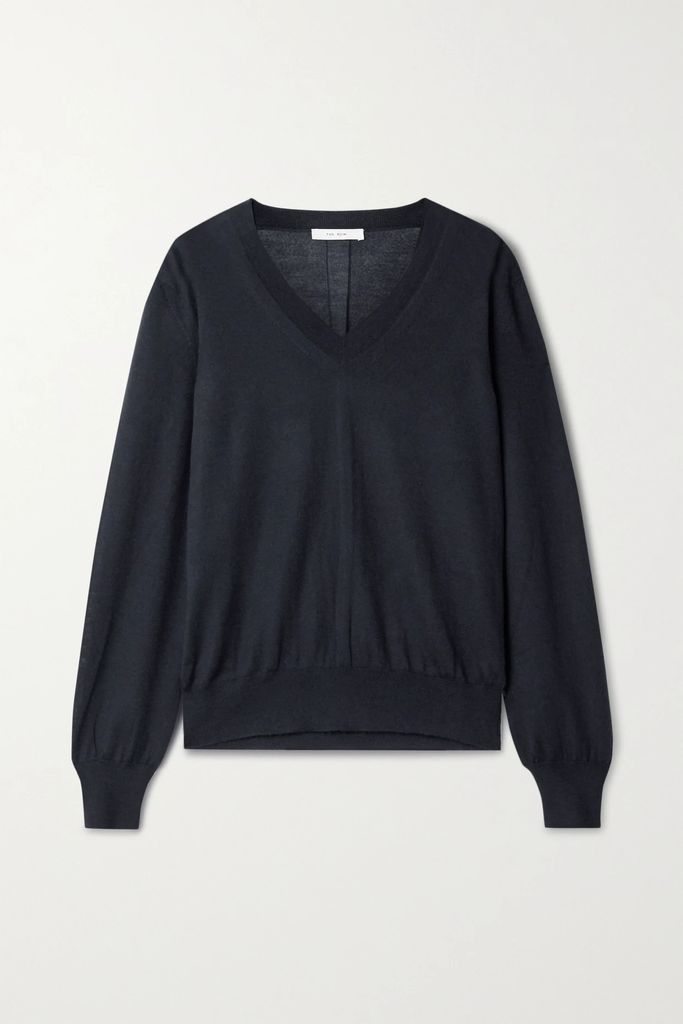 Stockwell Cashmere Sweater - Midnight blue