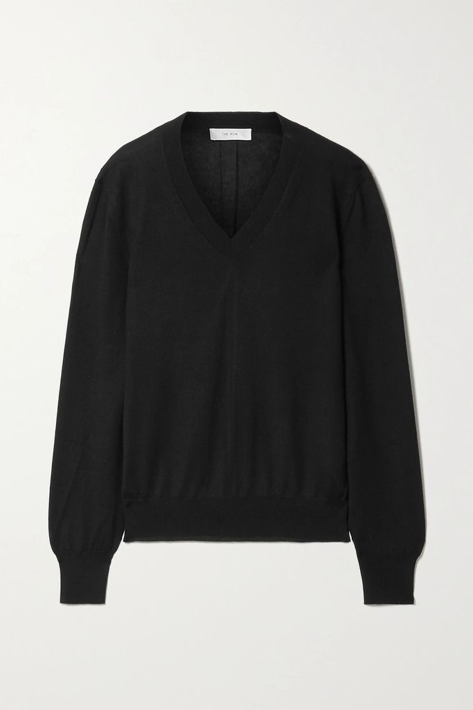 Stockwell Cashmere Sweater - Black
