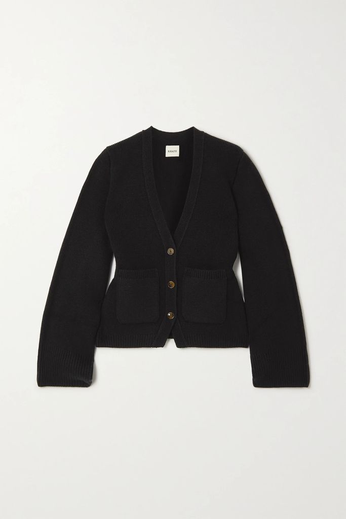 Scarlet Cashmere Cardigan - Black