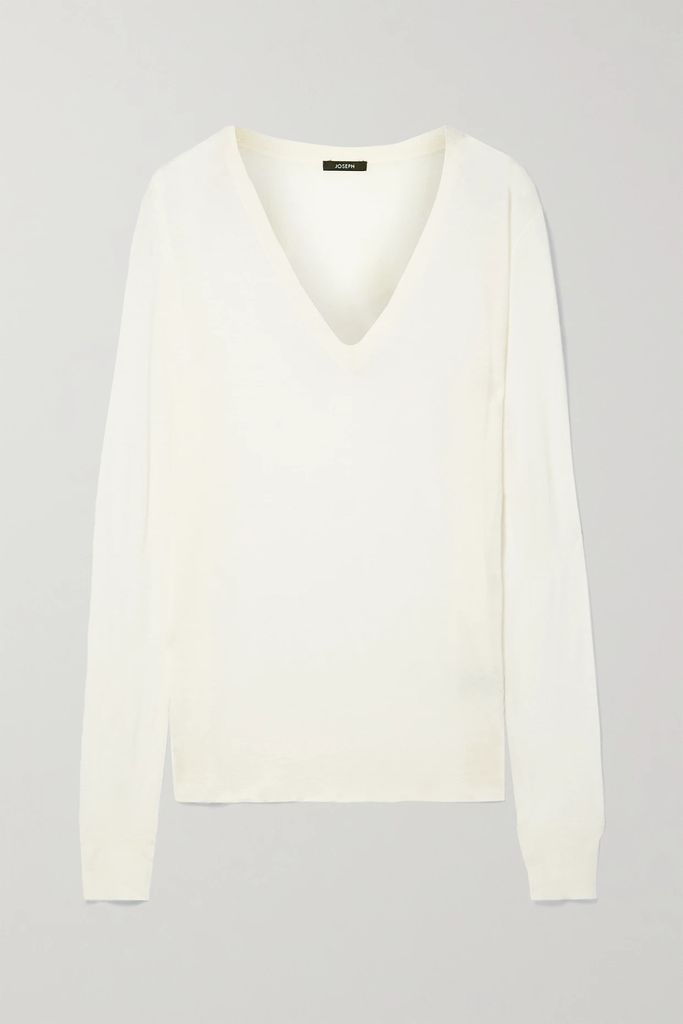 Cashair Cashmere Sweater - Ivory