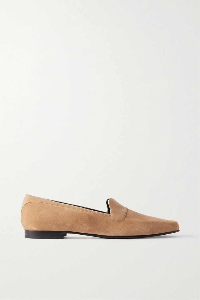 Pippen Suede Loafers - Beige