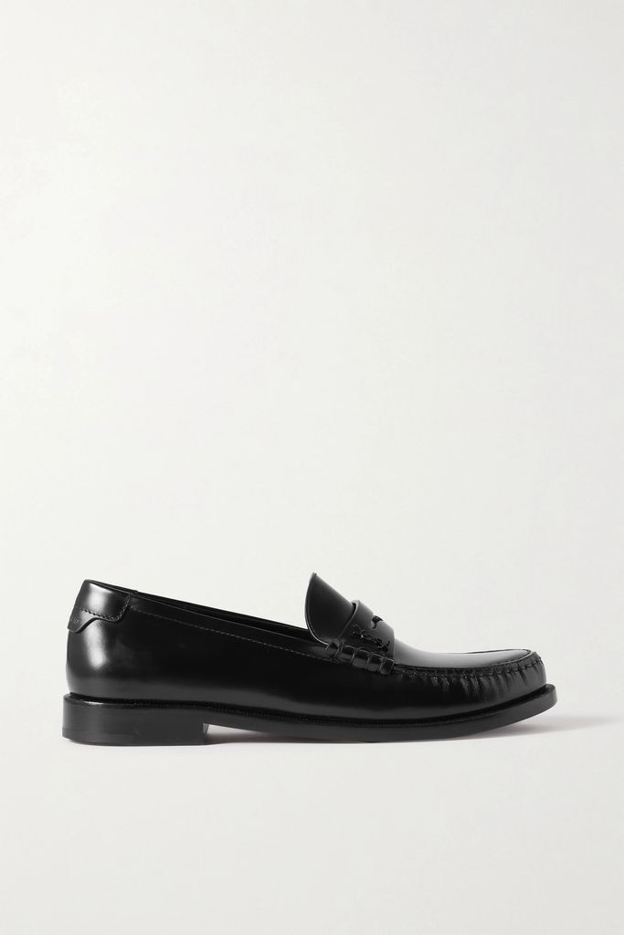 Le Loafer Leather Loafers - Black