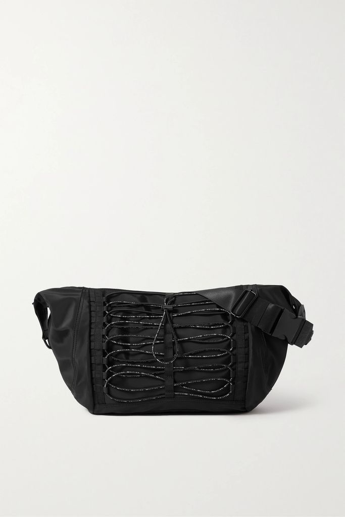 Del Mar Shell Shoulder Bag - Black