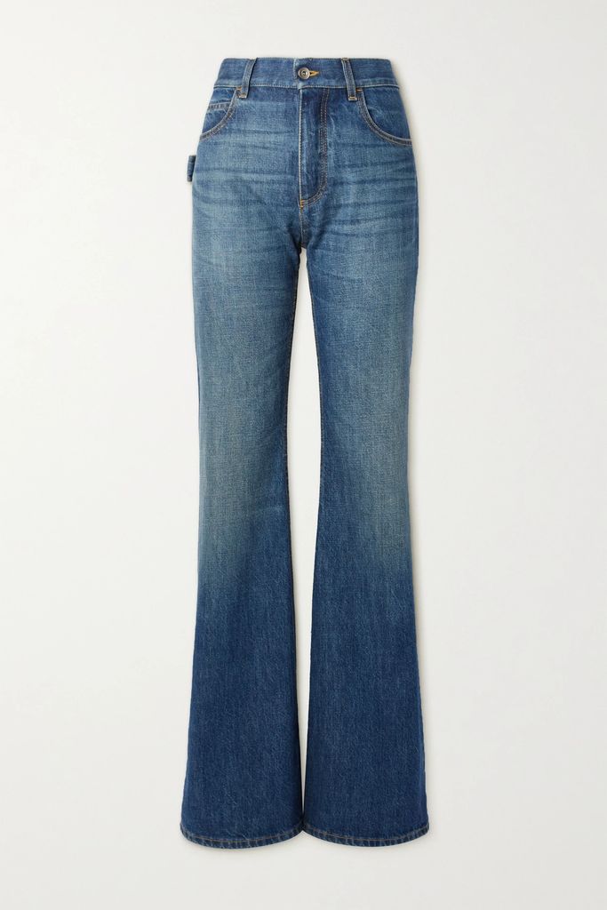 Flared Jeans - Navy