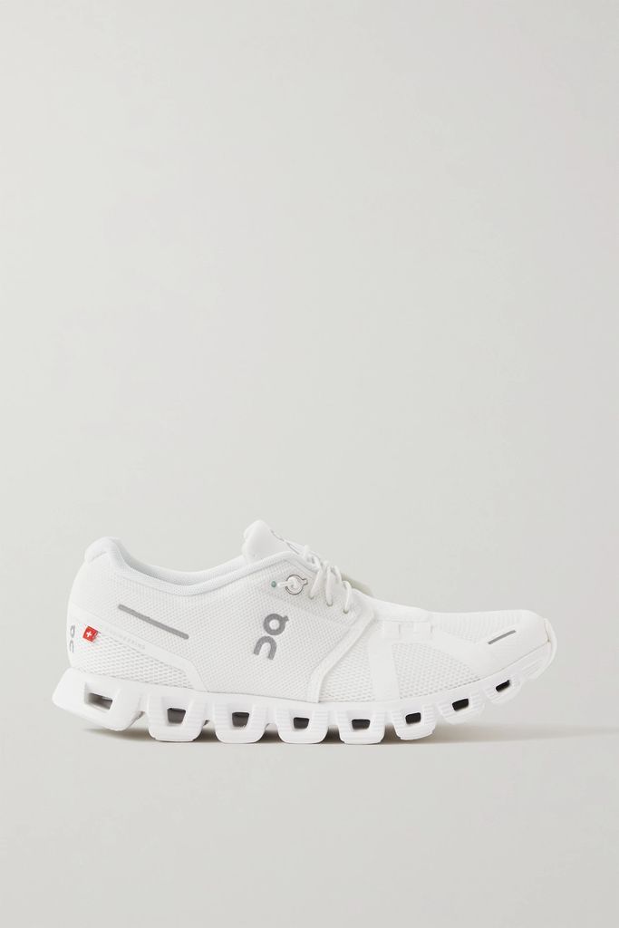 Cloud 5 Mesh Sneakers - White