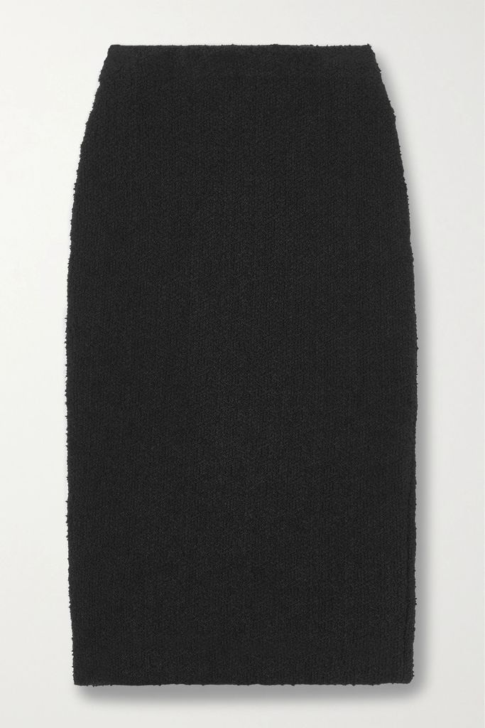 Bouclé Skirt - Black