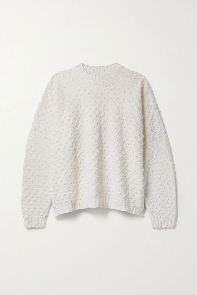 Cotton-blend Sweater - Off-white