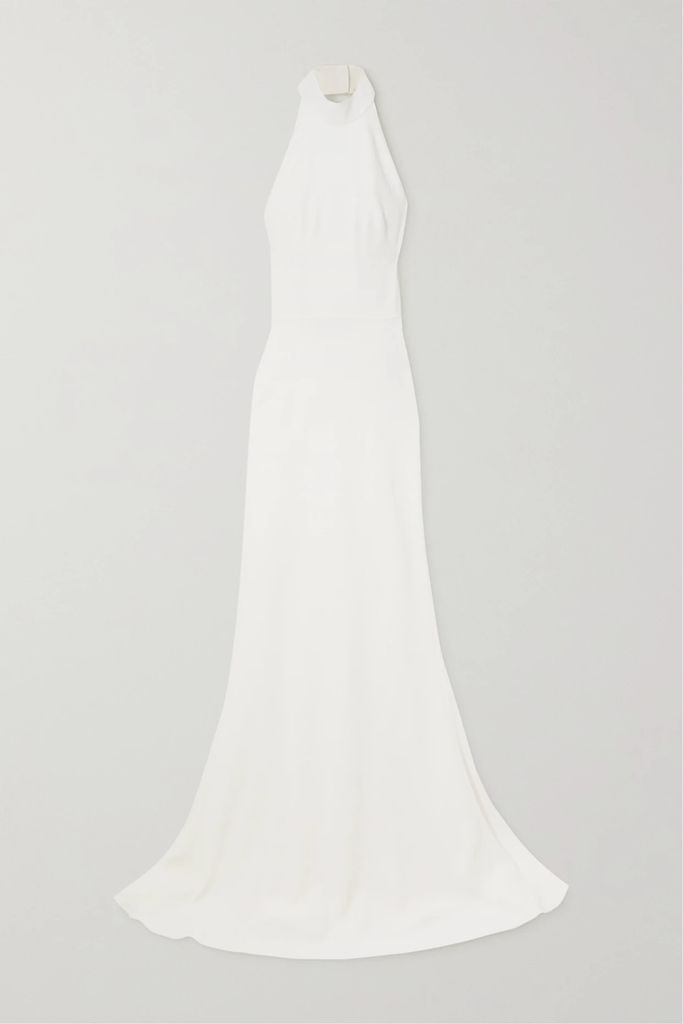 Crepe De Chine Gown - Ivory