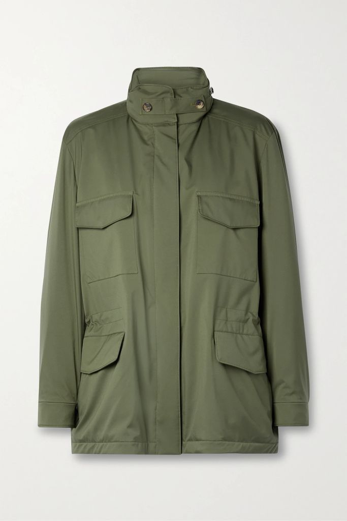 Traveller Padded Shell Jacket - Army green