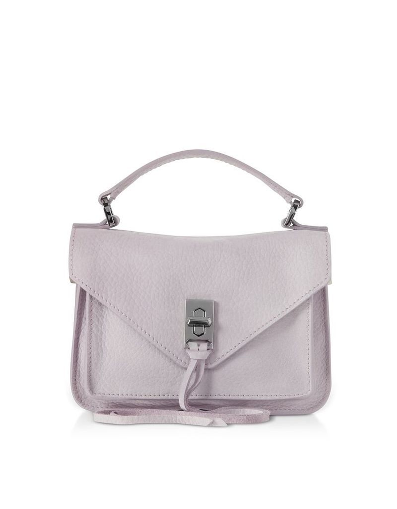 Designer Handbags, Nubuck Leather Mini Darren Messenger Bag