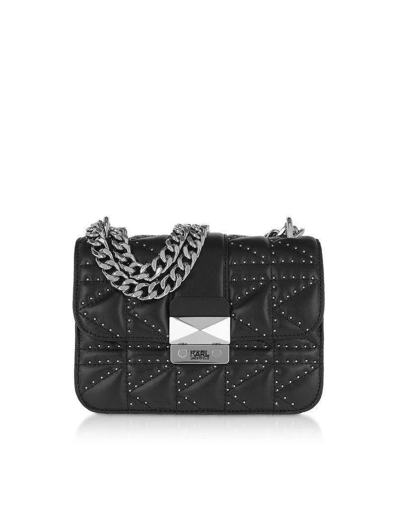 Karl Lagerfeld Designer Handbags, K/Kuilted Studs Crossbody Bag